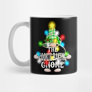 The Cookie Baking Gnome Christmas Matching Family Shirt Mug